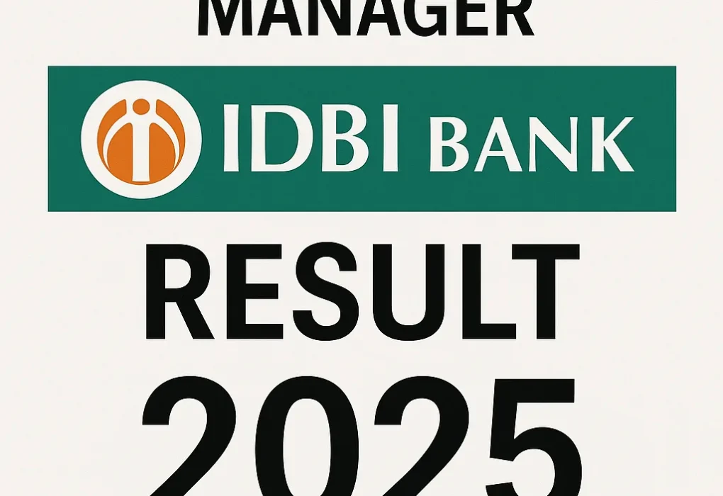 IDBI Bank Junior Assistant Manager JAM Result 2025