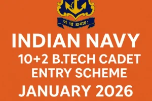 Indian Navy 10+2 B.Tech